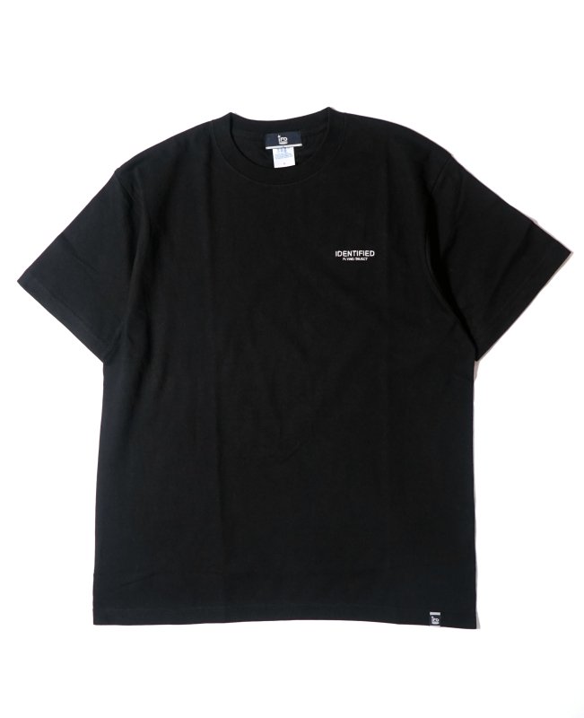 <img class='new_mark_img1' src='https://img.shop-pro.jp/img/new/icons5.gif' style='border:none;display:inline;margin:0px;padding:0px;width:auto;' />IDENTIFIED EMBROIDERY 5.6oz TEE - Black　Tシャツ / ブラック / アイエフオー / スケートアパレル
