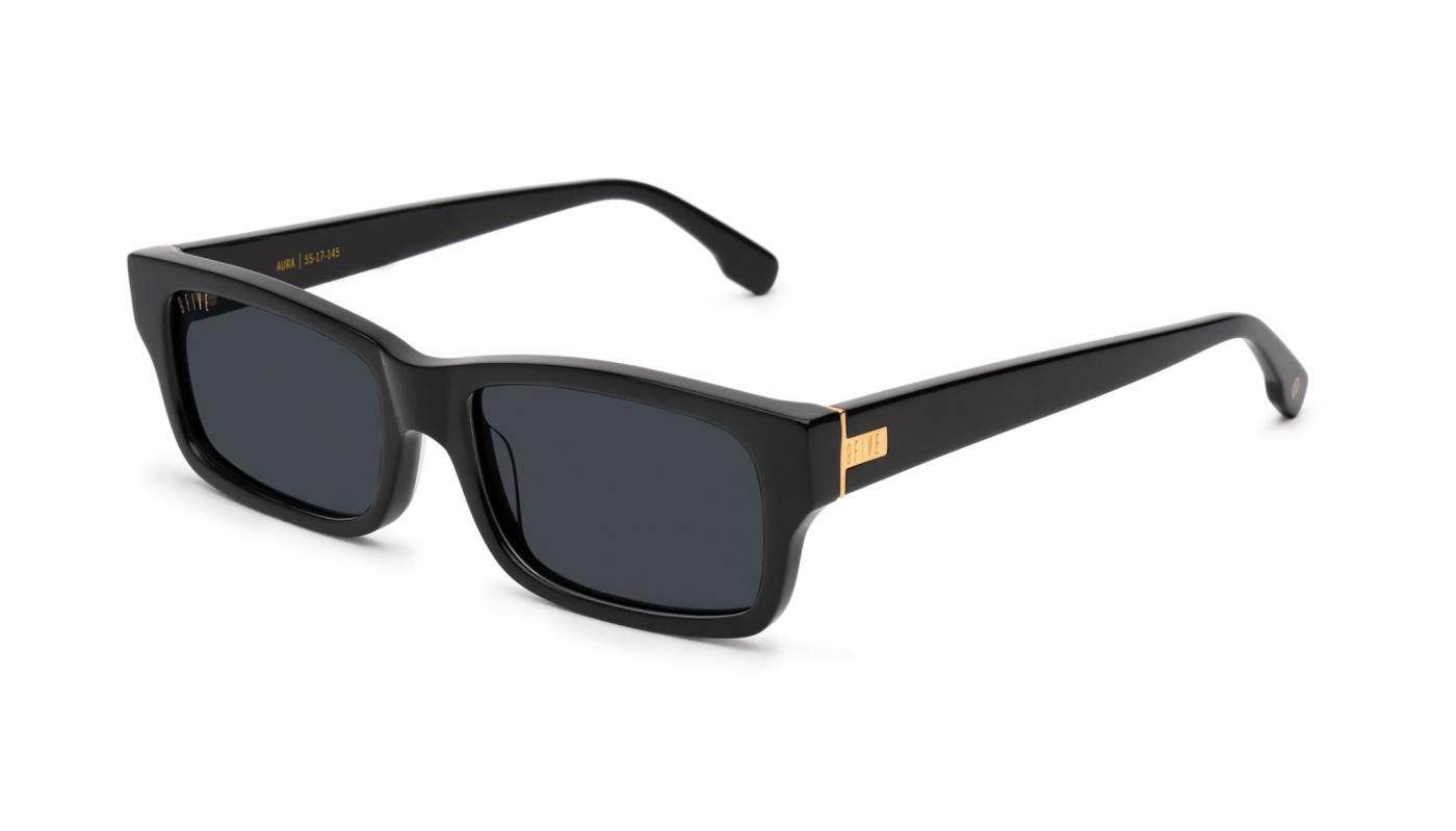 9five  サングラス Locks XL Black & 24K Gold Sunglasses – 9FIVE Eyewear