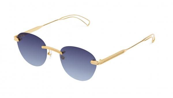 <img class='new_mark_img1' src='https://img.shop-pro.jp/img/new/icons47.gif' style='border:none;display:inline;margin:0px;padding:0px;width:auto;' />9five DIME LITE 24k Gold Midnight Blue Gradation Sunglasses饤  / ֥å24K / ֥롼ǡ