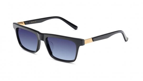 <img class='new_mark_img1' src='https://img.shop-pro.jp/img/new/icons5.gif' style='border:none;display:inline;margin:0px;padding:0px;width:auto;' />9five COVE Black & 24k Gold Midnight Blue Gradation Sunglasses  / ֥å24K / ֥롼ǡ