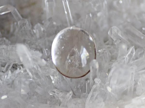水入り水晶ルース 001 - 貴石工房パックOnlineShop