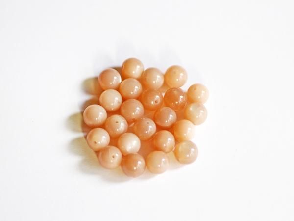 オレンジムーンストーン/丸玉ビーズ10mm - 貴石工房パックOnlineShop オレンジムーンストーン/丸玉ビーズ10mm - 貴石工房パックOnlineShop