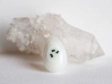 ラリマー ひし形 穴あき ルース loose_stone68 ネックレス