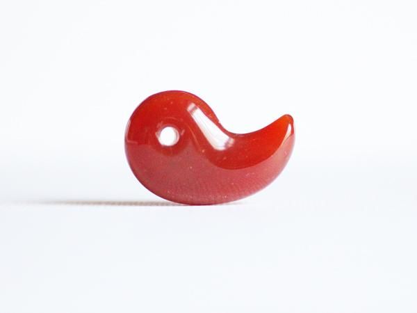 獣形 レッド 瑪瑙勾玉　　　　　(超特大レンガ色 瑪瑙勾玉)　　34,000円 獣形 レッド 瑪瑙勾玉 (超特大レンガ色 瑪瑙勾玉) 34，000円