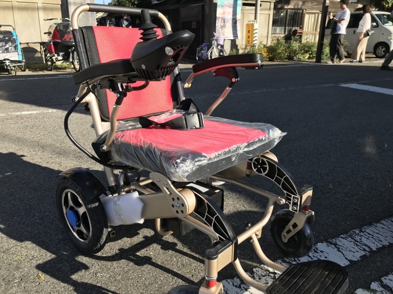 ポルタス・フリーダム 電動車椅子 リチウムイオン電池 走行20km 車椅子