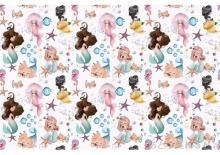 【海の子ページ】 付録は、「はたらくふねの プログラミングパズル」 園児の知育