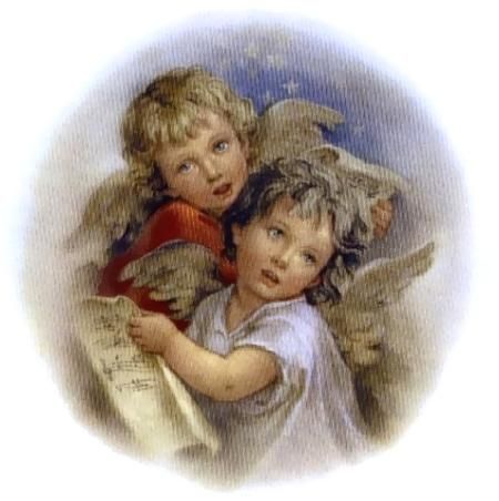 A57316-Z14 天使｜ポーセラーツ転写紙｜あとりえHaNa