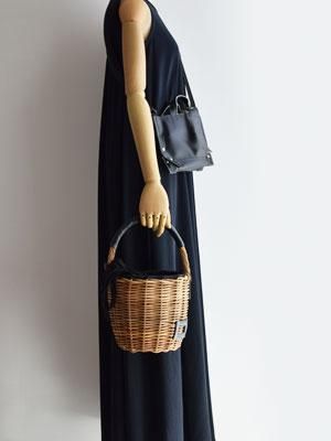 ebagos エバゴス カゴバッグ バケツ M バスケット