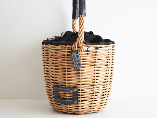 ebagos エバゴス | ブライドル バケツ M バスケット（ブラック）ミニバーキン バケツ型かごバッグ 正規取扱店 - Fine online  shop