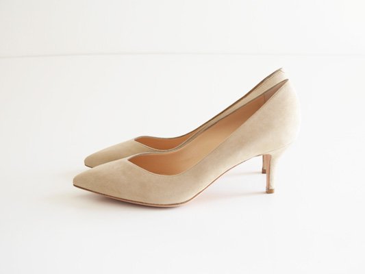 PELLICO ペリーコ | スエード ポインテッドトゥ Vカットパンプス（BEIGE） スウェード 通販 - Fine online shop