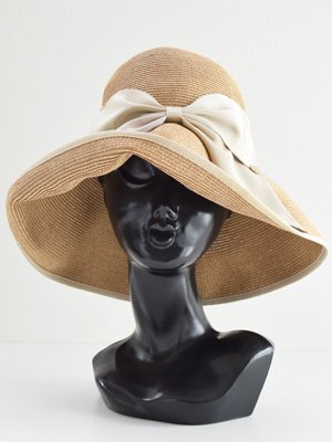 Athena New York アシーナ ニューヨーク | Kimbery キンバリー （Tan × Sky Grey）ライトグレー 定番  リボンハット Kimberly 帽子 Hat 通販 - Fine online shop