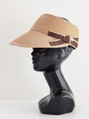 Athena New York アシーナ ニューヨーク | Madison Visor（マディソンバイザー）Brown 帽子 通販 - Fine  online shop