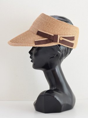 Athena New York アシーナ ニューヨーク | Madison Visor（マディソンバイザー）Brown 帽子 通販 - Fine  online shop