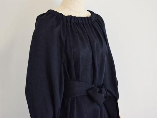M・fil エムフィル | コンチネンタルリネン オーバーシルエットシャツ(ネイビー)SALE 通販 - Fine online shop
