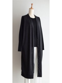 helder エルデール | Big Cardigan Dress（Top Charcoal）