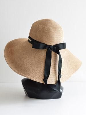 Athena New York アシーナ ニューヨーク | Shiho シホ Tan Black （ブラック） リボンハット 帽子 Hat 通販 -  Fine online shop