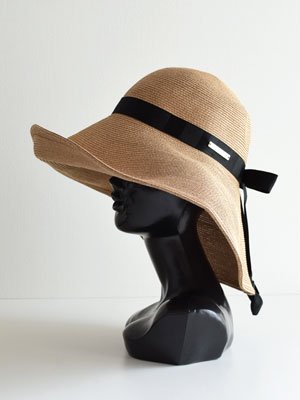 Athena New York アシーナ ニューヨーク | Shiho シホ Tan Black （ブラック） リボンハット 帽子 Hat 通販 -  Fine online shop