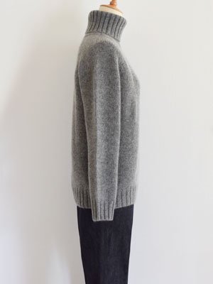 ANSPINNEN スピネン | ヤクチャンキー タートルネックセーター（Grey グレー） 通販 - Fine online shop