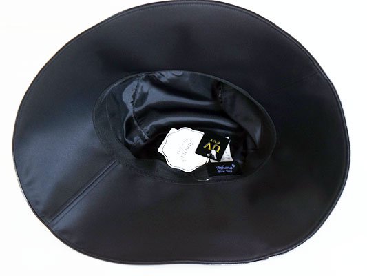Athena New York アシーナ ニューヨーク | Nora Ribbon ノラリボン Black ブラック 黒 帽子 Hat UV対応素材  布帛 通販 - Fine online shop