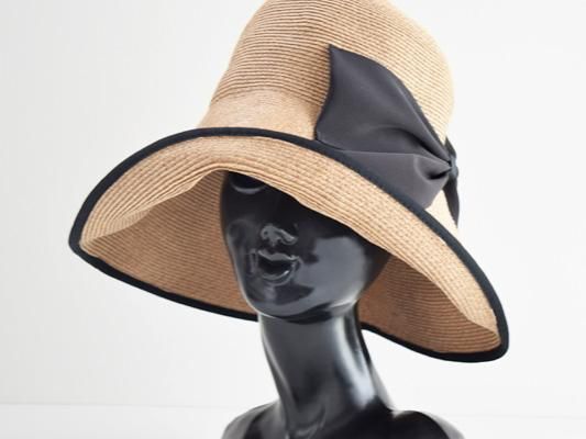 Athena New York アシーナ ニューヨーク | Kimbery キンバリー （Tan × Black）ブラック 黒 定番 リボンハット  Kimberly 帽子 Hat 通販 - Fine online shop