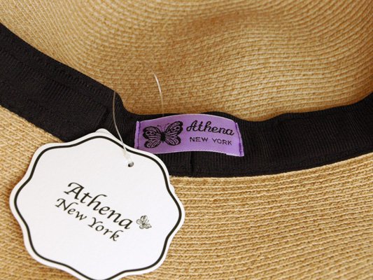 Athena New York アシーナ ニューヨーク | Risako Raffia リサコラフィア （Natural × White）ホワイト 白  定番 リボンハット 帽子 Hat 通販 - Fine online shop