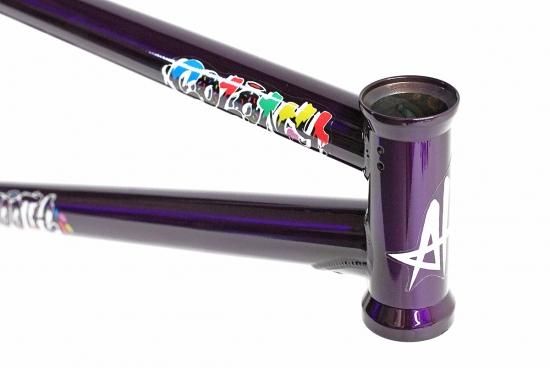 COLONY Sweet Tooth Frame トランスパープル(18インチ) - BMX