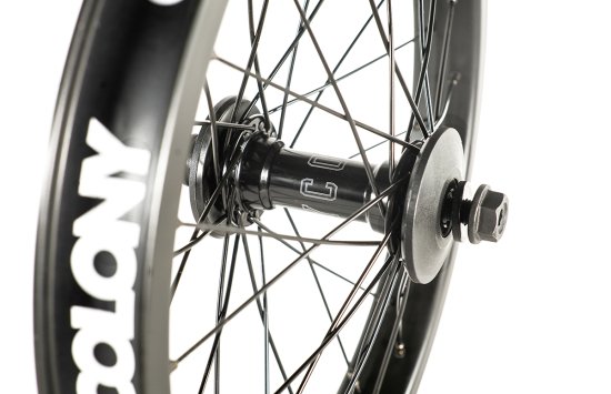 COLONY Pintour Front Wheel (ハブガード付き) (16インチ) - BMX通販|BMXパーツ|初心者おすすめBMXフレームパーツ専門店  Vancho bike