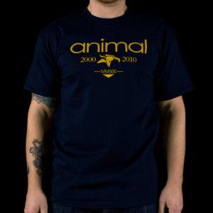 Animal TEN YEAR T-SHIRT Navy - BMX通販|BMXパーツ|初心者おすすめBMX