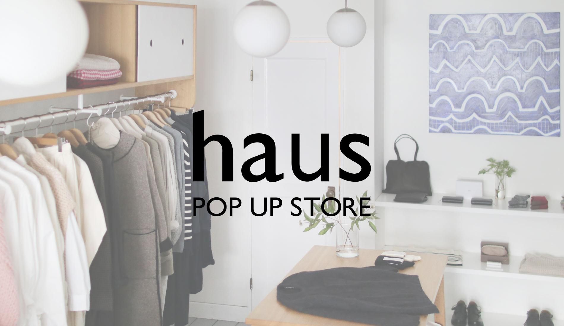 haus pop up