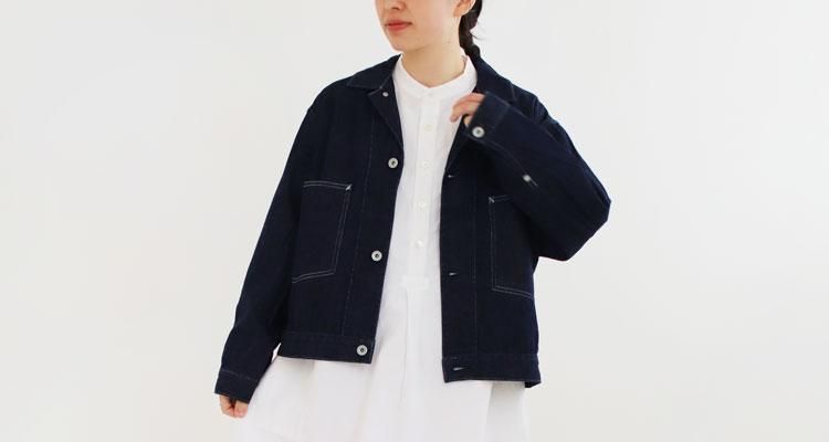 Comoli | カナパ スタンドカラージャケット Black Comoli | カナパ スタンドカラージャケット Black
