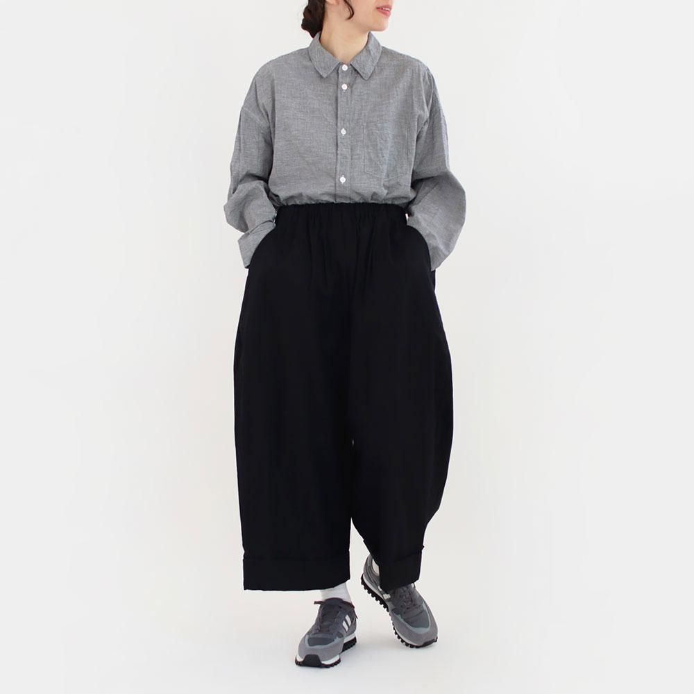 study 黒ロンティー セール】 ミジンボーダーロングスリーブTシャツ （Tシャツ