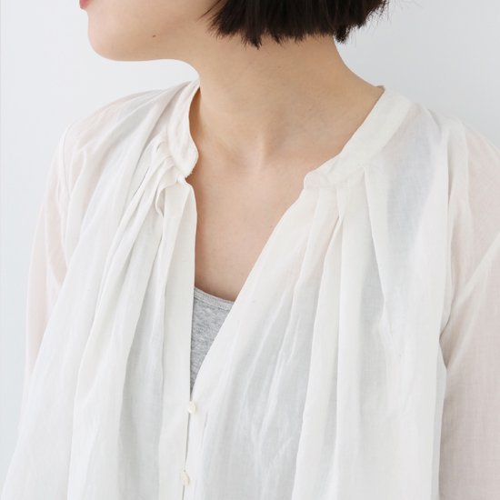 Khadi and Co. | ライトカディタックブラウス〈 SARA 〉　3colors