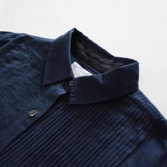 Khadi and Co. | アンドラプレインピンタックドレス〈 Marais 〉 Dark