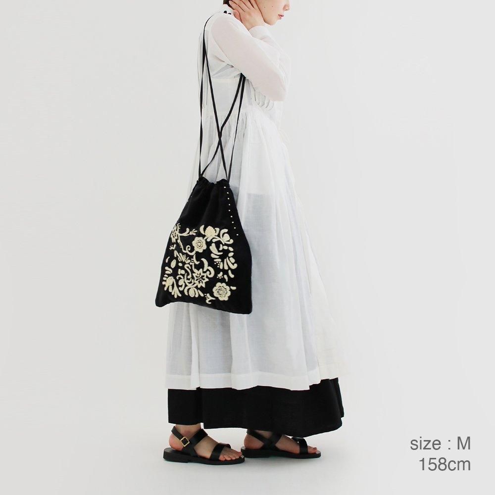 新品未使用　Khadi&co　カディアンドコー　インド綿　カシュクール　ドレス Khadi and coカディアンドコーBLUGELドレス - メルカリ