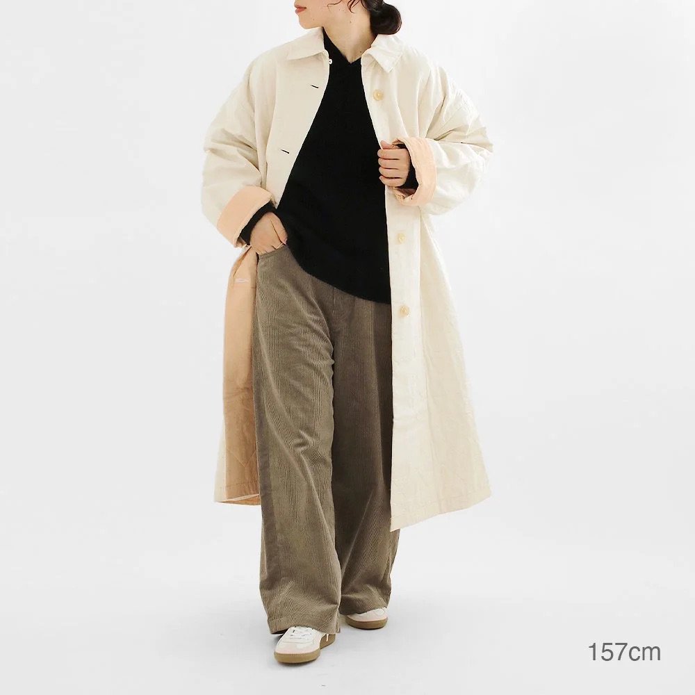 Khadi and Co. | キルティングコート〈 Yuzu 〉 Natural