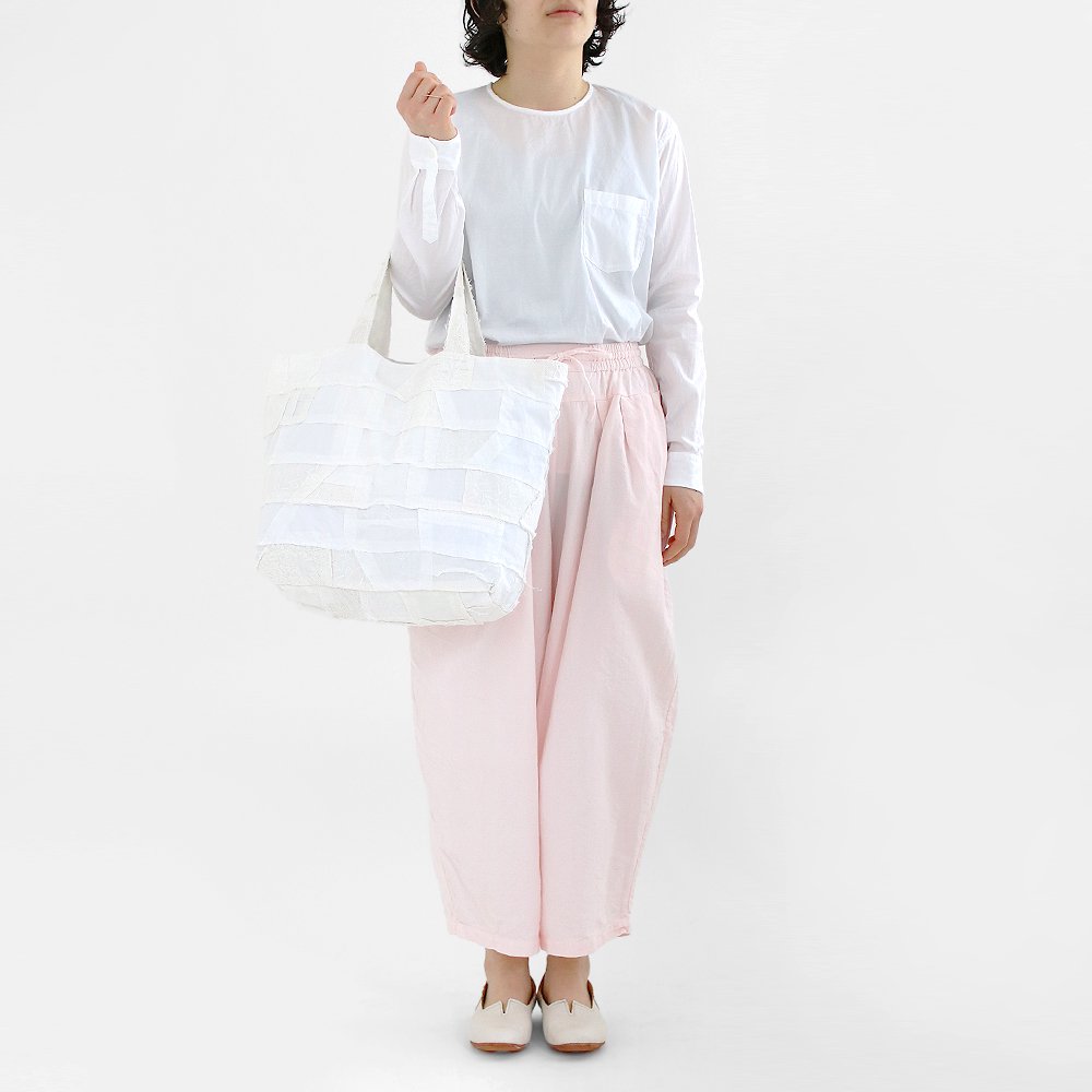 Khadi and Co. | パッチワークカディバッグ〈 NEROLI 〉White