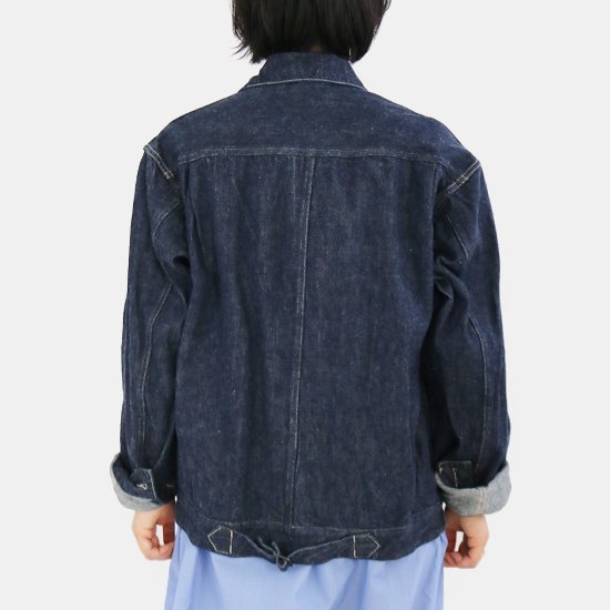 Comoli デニムジャケット Navy Ftj158