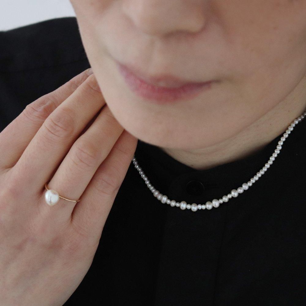 Toile Bijoux | ランダムパールネックレス