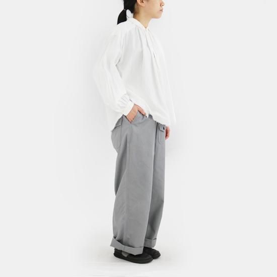 ゴーシュ | カツラギワイドパンツ Grey