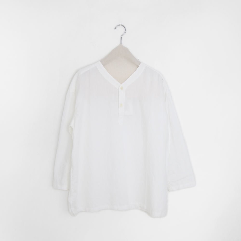 Charpentier de Vaisseau | スリーピングシャツ〈 Samuel 〉White | C003221TS520