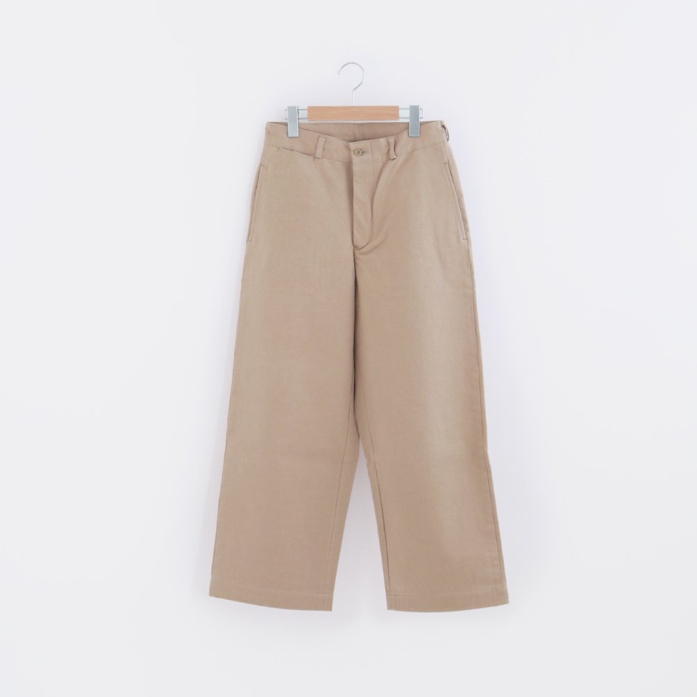 Charpentier de Vaisseau | セルヴィッチチノパンツ〈 Brice 〉 Khaki