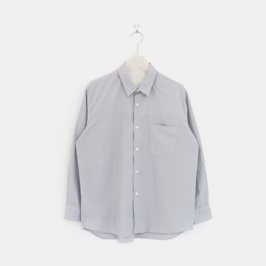 Charpentier de Vaisseau | レギュラーカラーシャツ〈 Stuart 〉Grey | C003221TS500