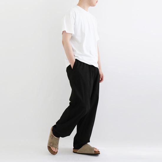 COMOLI 24SS オックスドローストリングパンツ 2 - メンズ