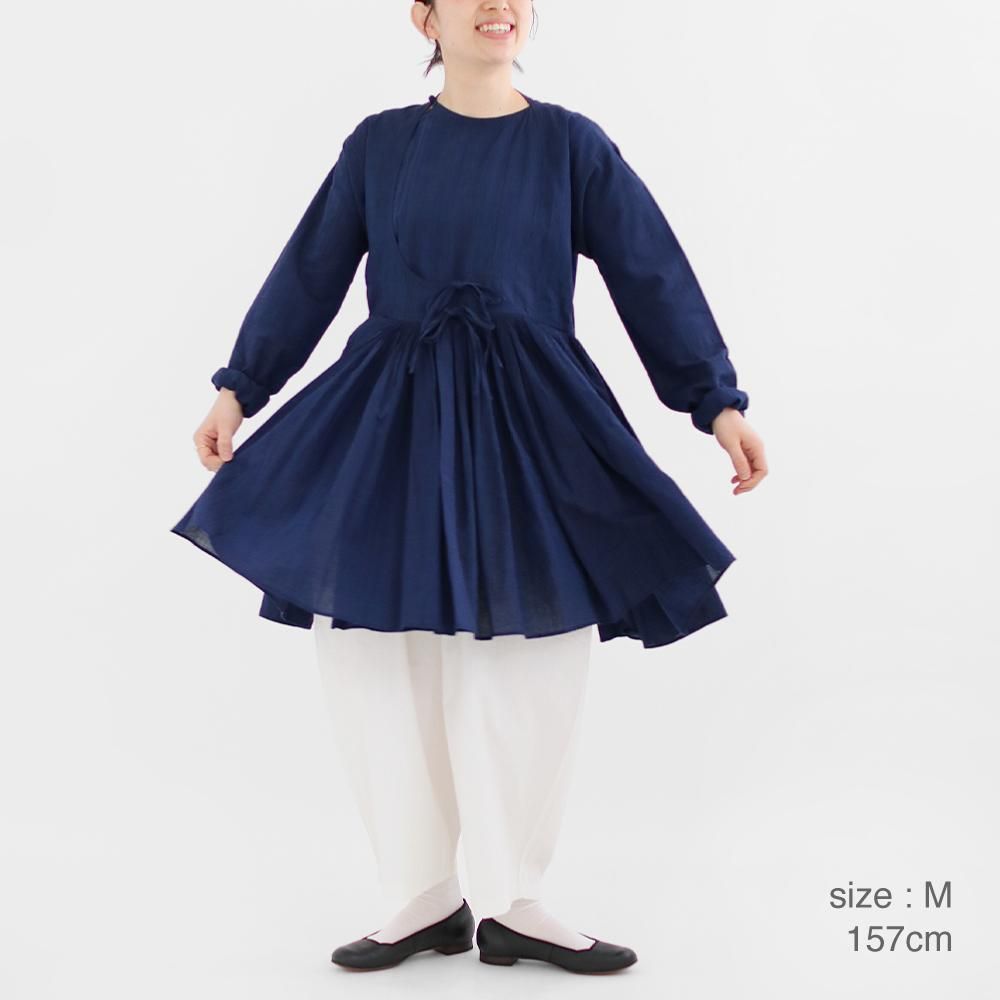 Khadi&Co. | アンドラプレインカシュクールブラウス〈 NEELEM Khadi&Co. | アンドラプレインカシュクールブラウス〈 NEELEM