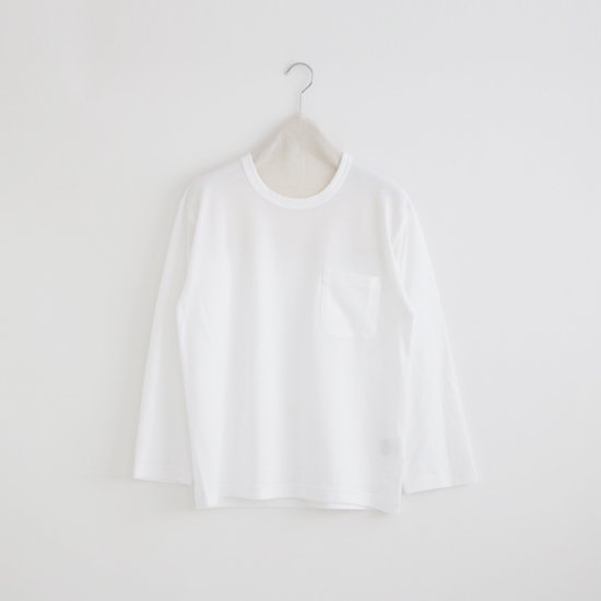 Charpentier de Vaisseau | ロングスリーブTシャツ〈 Jayden 〉White | C003221TT551