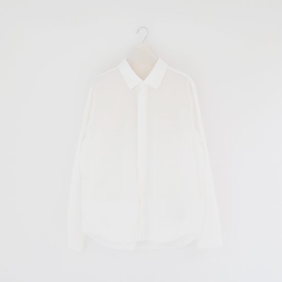 Yaeca | メンズコットンコンフォートシャツ White | F052221TS177
