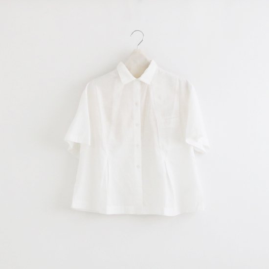 Khadi and Co. | アンドラプレインショートスリーブシャツ〈 ASTOR 〉White | D012221TS389