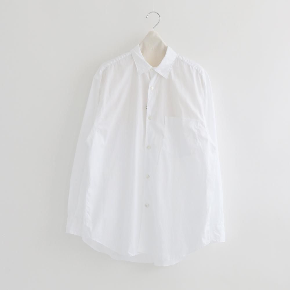 Comoli | ツイルコモリシャツ White | F035222TS200