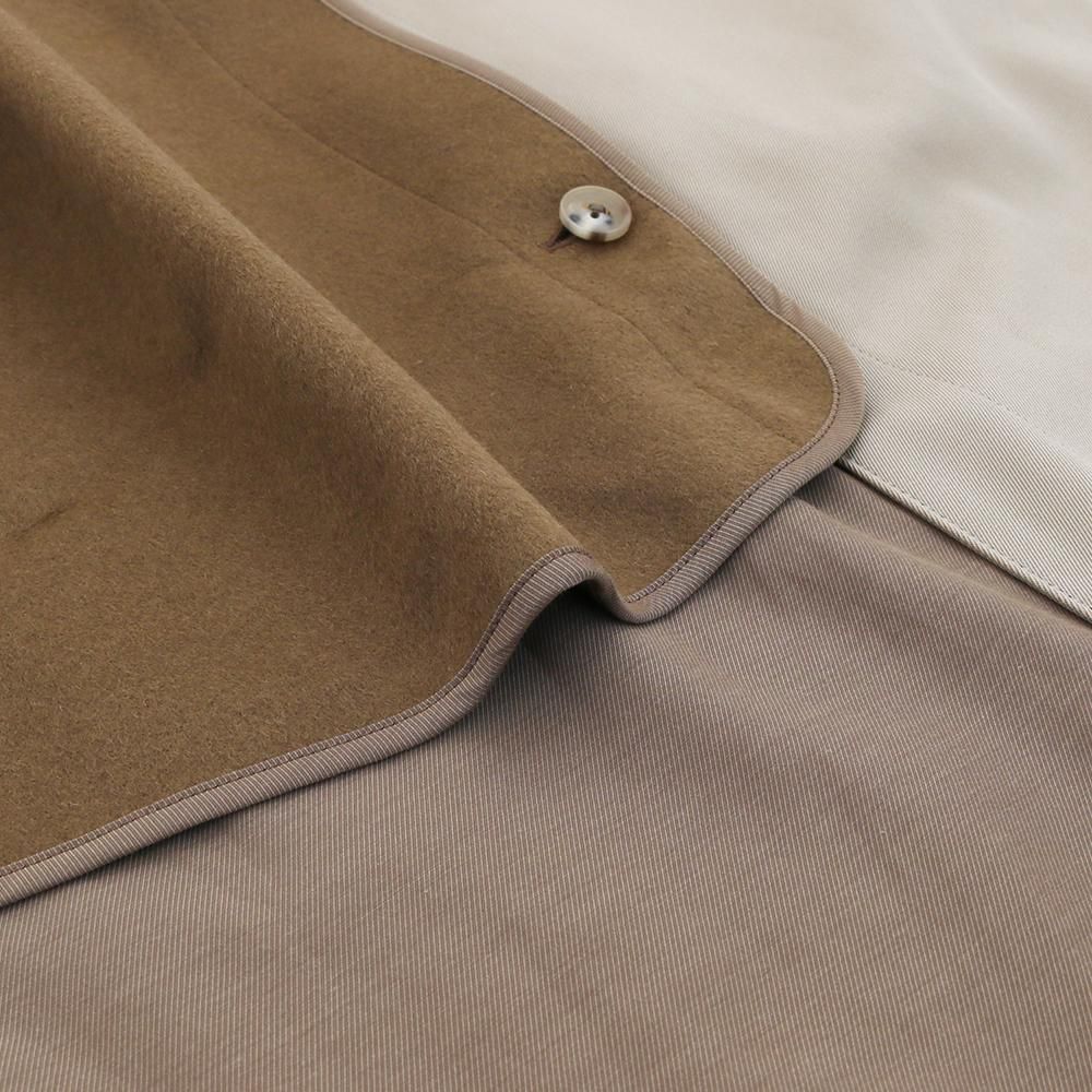 Comoli | タイロッケンコートライナー付き Beige