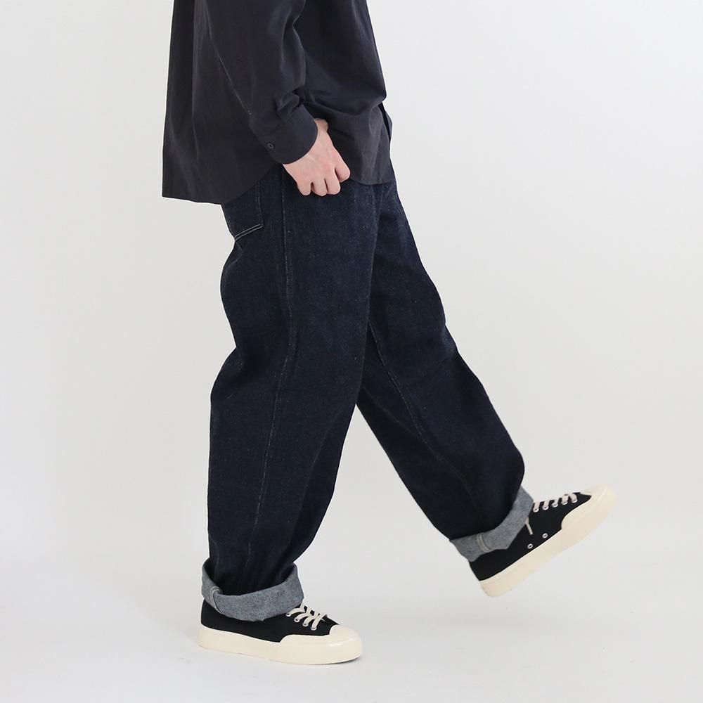 Comoli 20SS ベルテッドデニムパンツ